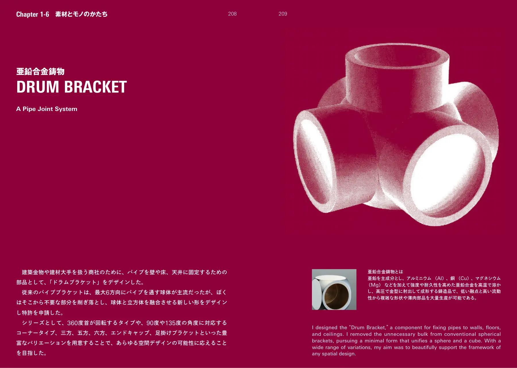 DRUM BRACKET p.208–209