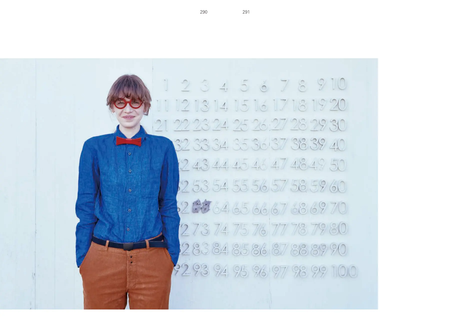 corbu: Wooden Glasses and Bowtie p.290–291