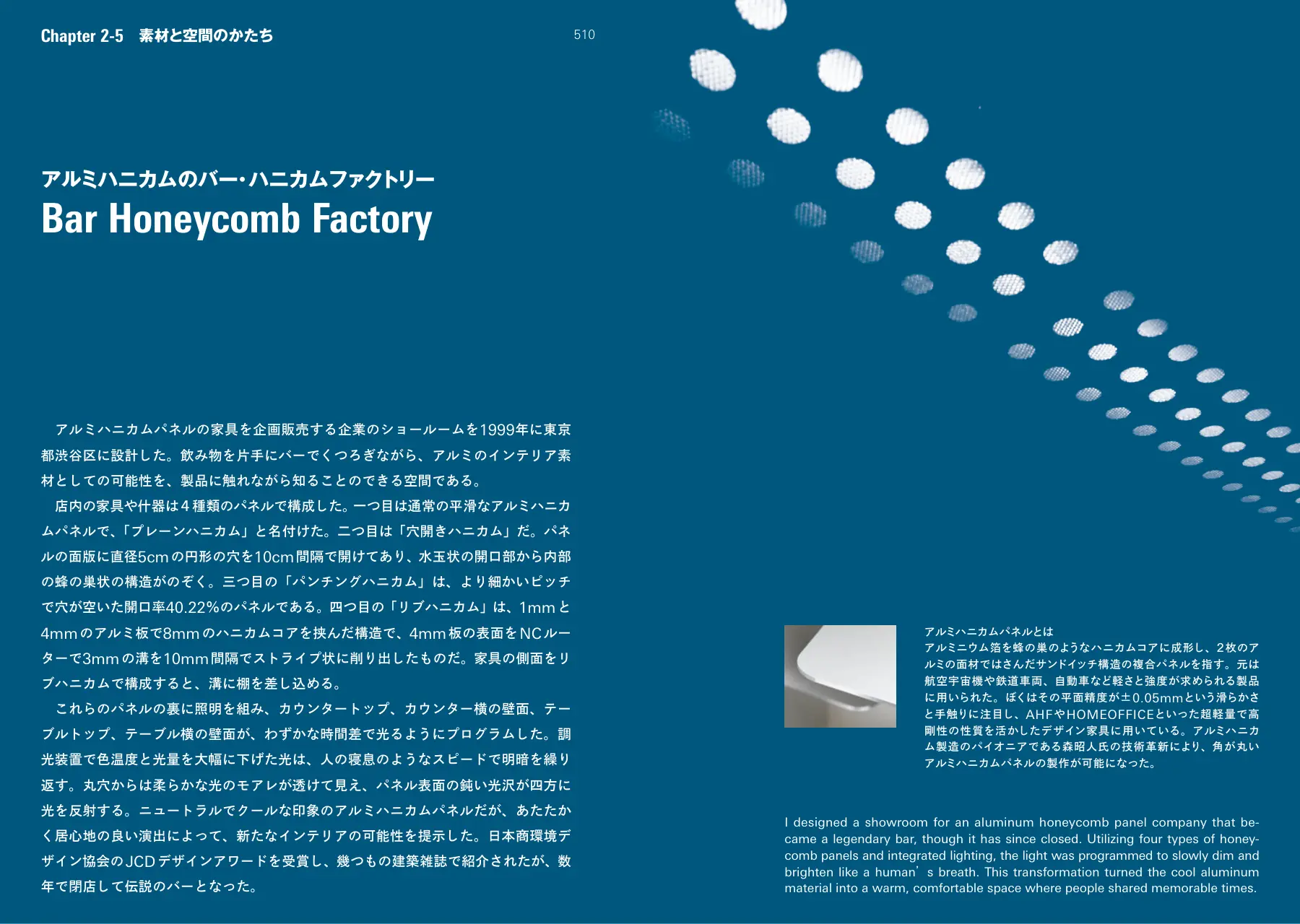 Bar Honeycomb Factory p.510–511